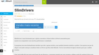 
                            5. SlimDrivers 2.3.1.0 - Download em Português
