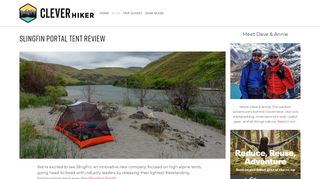 
                            2. SlingFin Portal Tent Review — CleverHiker