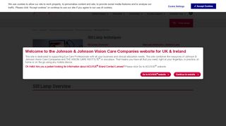 
                            8. Slit Lamp Overview | Johnson and Johnson Vision Care Companies