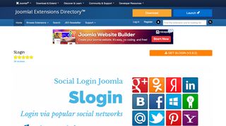 
                            5. SLogin, by Joomline - Joomla Extension Directory