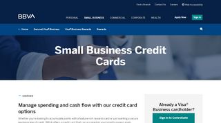 
                            6. Small Business Credit Cards | BBVA