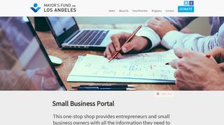 
                            5. Small Business Portal | Mayor's Fund for Los Angeles