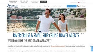 
                            3. Small Ship & River Cruise Travel Agents - Avalon Waterways®