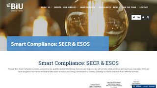 
                            9. Smart Compliance: SECR & ESOS – BiU Utilities Solved