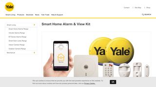 
                            8. Smart Home Alarm & View Kit - yale.co.uk