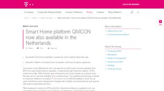 
                            7. Smart Home platform QIVICON now also available in the ...