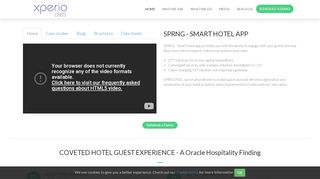 
                            9. Smart Hotel App, Smart Hotel Solutions - SPRNGPOD