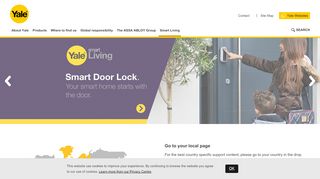 
                            4. Smart Living - Yale locks
