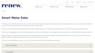 
                            7. Smart Meter Data - Renew