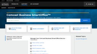 
                            5. Smart Office | Comcast Business