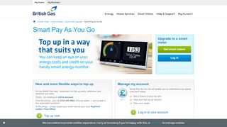 
                            10. Smart Pay As You Go - britishgas.co.uk