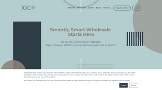 
                            3. Smart, Simple Wholesale Platform for Brands | JOOR