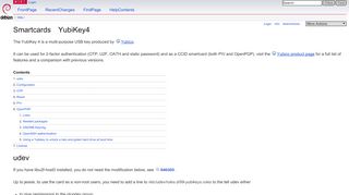 
                            5. Smartcards/YubiKey4 - Debian Wiki