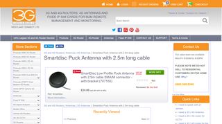 
                            8. Smartdisc Puck Antenna with 2.5m ... - 3G / 4G Router Store
