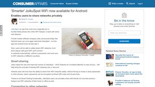 
                            2. 'Smarter' JoikuSpot WiFi now available for Android