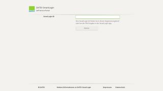
                            6. Smartlogin Self-Service-Portal - apps.datev.de