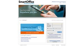 
                            7. SmartOffice Client Sign In - Ebix CRM