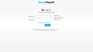 
                            11. SmartPayroll - Log In