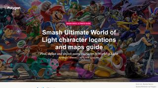 
                            7. Smash Ultimate guide: Every World of Light character location with ...