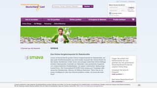 
                            3. smava online kaufen & Punkte sammeln | DeutschlandCard