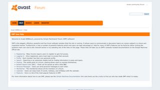 
                            10. SMF User Help - forum.avast.com