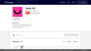 
                            9. Smile UK Reviews | Read Customer Service Reviews of smile.co.uk