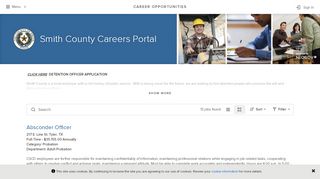 
                            5. Smith County Careers Portal - Government Jobs