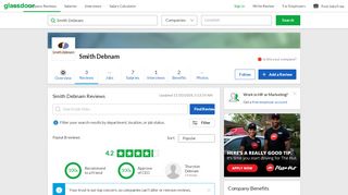 
                            9. Smith Debnam Reviews | Glassdoor