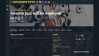 
                            6. Smooth Jazz will be deployed in 3,2,1 [Portal 2] [Sound Mods]