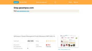 
                            3. Smp.qacampus.com: QACampus - Easy Counter