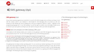 
                            8. .:SMS Etisalat for SMS Messaging - API Service:.