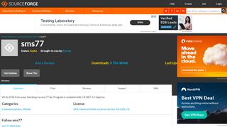 
                            7. sms77 download | SourceForge.net