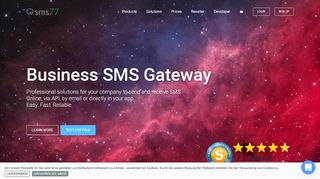 
                            2. sms77.io: SMS Gateway for your business messaging solution