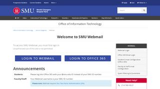 
                            3. SMU Webmail - SMU