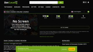 
                            8. Snai Casino online casino. Review and casino bonuses
