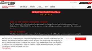 
                            3. Snap-on Student Excellence Program