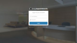 
                            8. SnapAppointments: Application Login - Cloud Appointment Scheduling