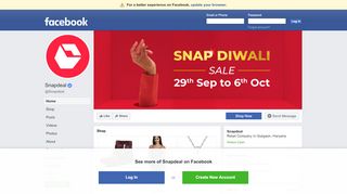 
                            7. Snapdeal - Home | Facebook