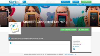 
                            4. Snappet Connected Learning | StartUs