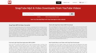 
                            7. SnapTube Mp3 & Video Downloader from YouTube Videos