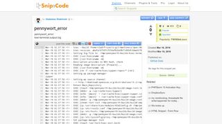 
                            5. Snip2Code - pennywort_error
