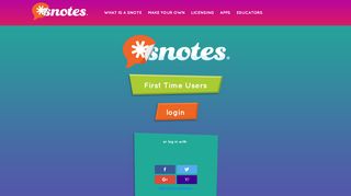 
                            11. Snotes.com | Login to Snotes