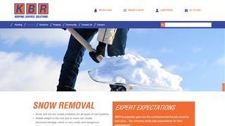 
                            9. Snow Removal - KBR Roofing