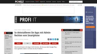 
                            5. So deinstallieren Sie Apps mit Admin-Rechten vom ...