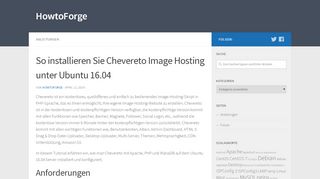 
                            8. So installieren Sie Chevereto Image Hosting unter Ubuntu ...