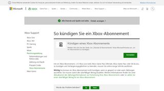 
                            5. So kündigen Sie ein Xbox-Abonnement - Xbox 360 …