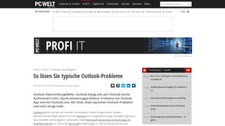 
                            6. So lösen Sie typische Outlook-Probleme - PC-WELT