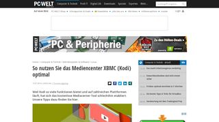 
                            3. So nutzen Sie das Mediencenter XBMC (Kodi) …