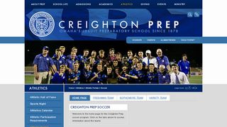 
                            2. Soccer - Creighton Prep