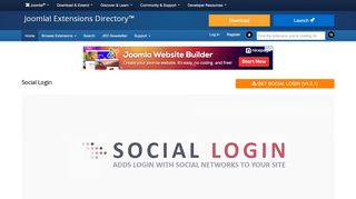 
                            4. Social Login, by The Krotek - Joomla Extension Directory